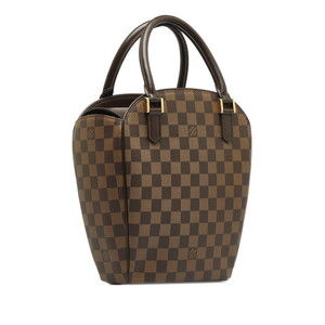 Louis Vuitton Handbag Damier Sarria Leather N51284 So Brown